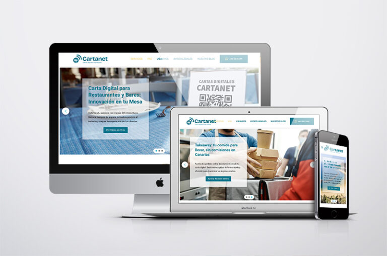 Diseño Web de Cartanet.es